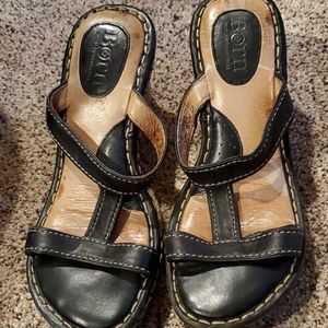 Gently used Born sandals